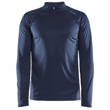 Skipully Craft Men Eaze LS Half Zip Tee Blaze | Etrias.nl